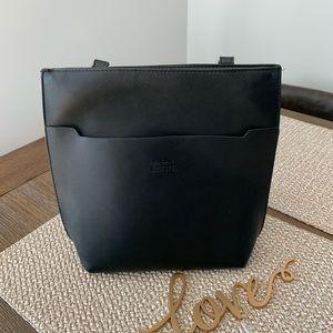 Roots black crossbody bag